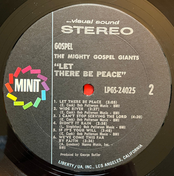 The Mighty Gospel Giants - Let There Be Peace