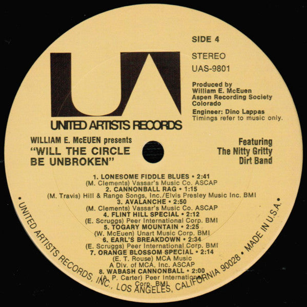Nitty Gritty Dirt Band - Will The Circle Be Unbroken