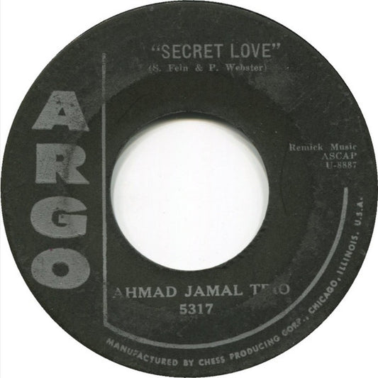 Ahmad Jamal Trio - Secret Love / Taking A Chance On Love