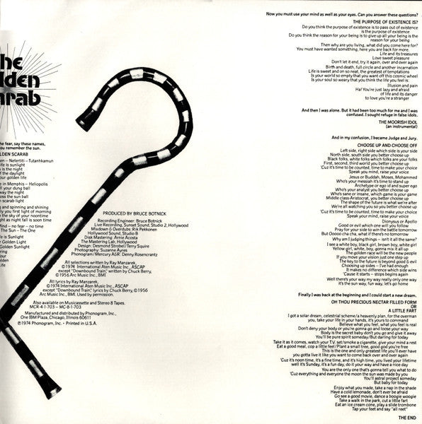 Ray Manzarek - The Golden Scarab