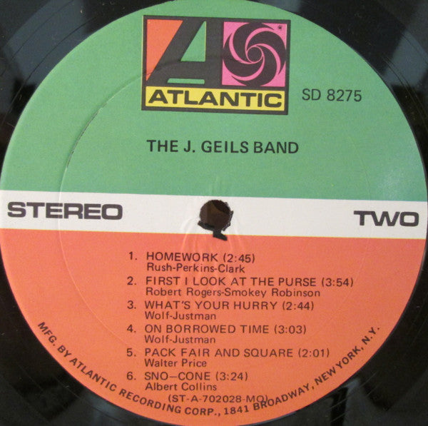 The J. Geils Band - The J. Geils Band