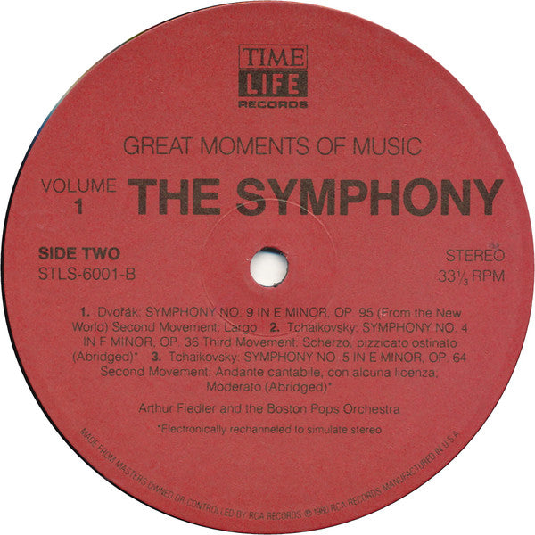 Arthur Fiedler - Great Moments Of Music: Volume 1, The Symphony