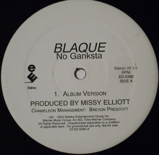 Blaque (2) - No Ganksta