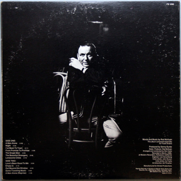 Frank Sinatra - A Man Alone (The Words And Music Of Rod McKuen)