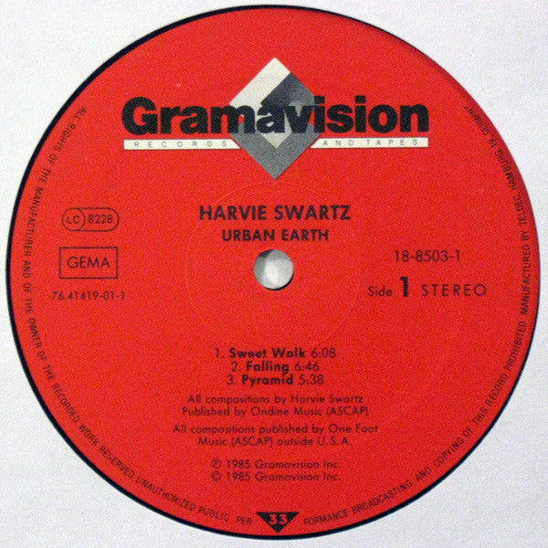 Harvie Swartz - Urban Earth