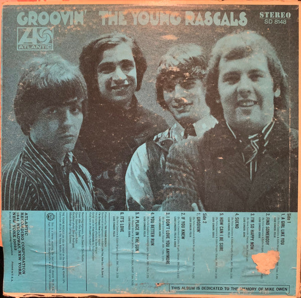 The Young Rascals - Groovin'