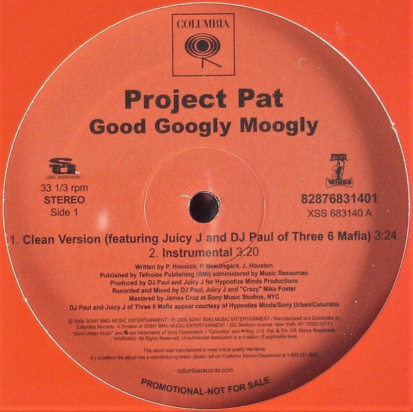 Project Pat - Good Googly Moogly