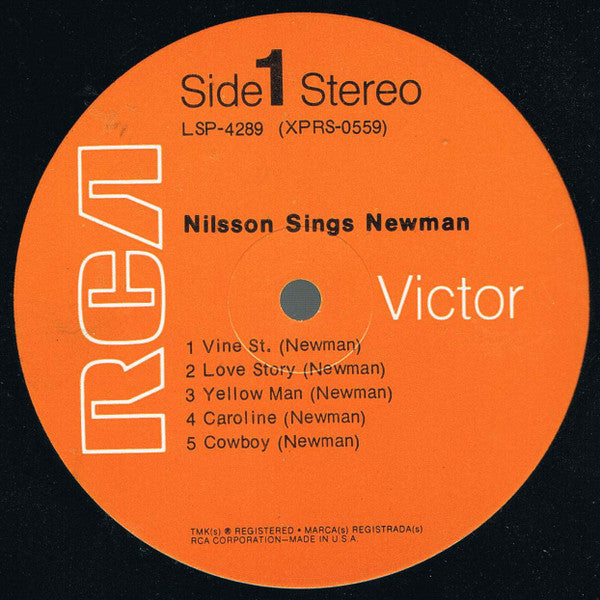 Harry Nilsson - Nilsson Sings Newman