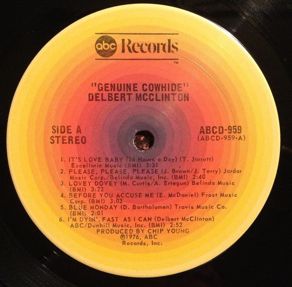 Delbert McClinton - Genuine Cowhide