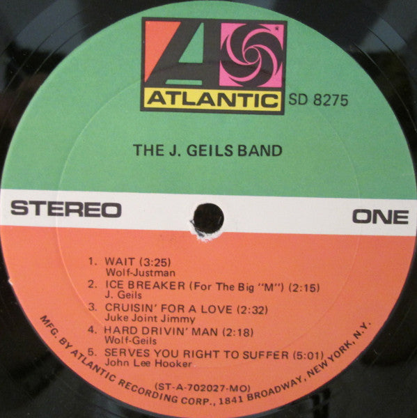 The J. Geils Band - The J. Geils Band
