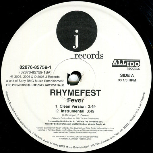 Rhymefest - Fever
