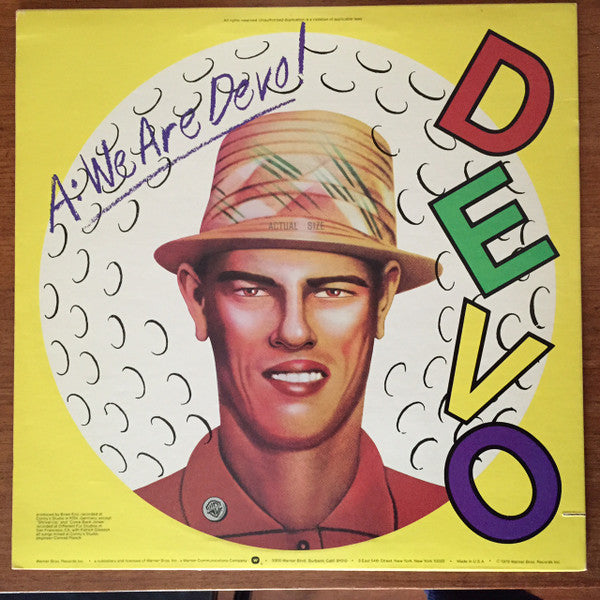 Q: Are We Not Men? A: We Are Devo!