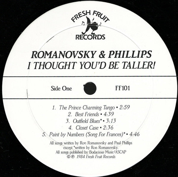 Romanovsky & Phillips - I Thought You'd Be Taller!
