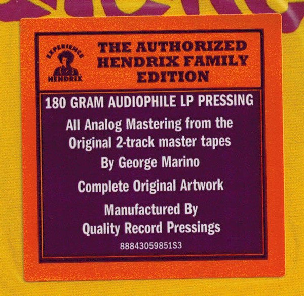 The Jimi Hendrix Experience - Are You Experienced [180g, 2014]