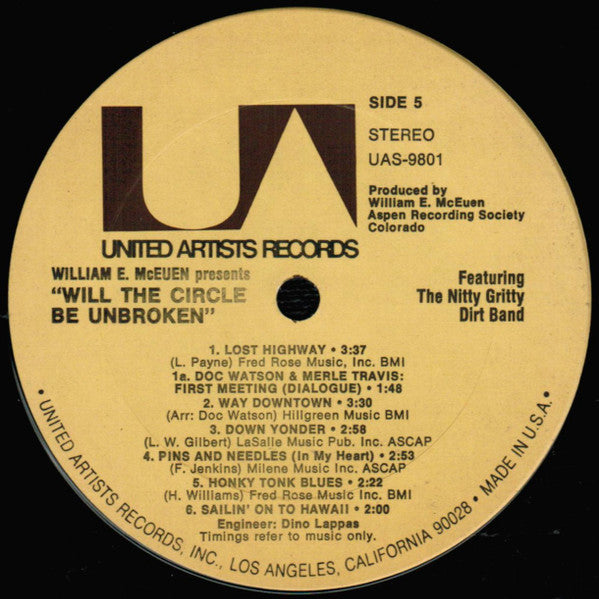 Nitty Gritty Dirt Band - Will The Circle Be Unbroken