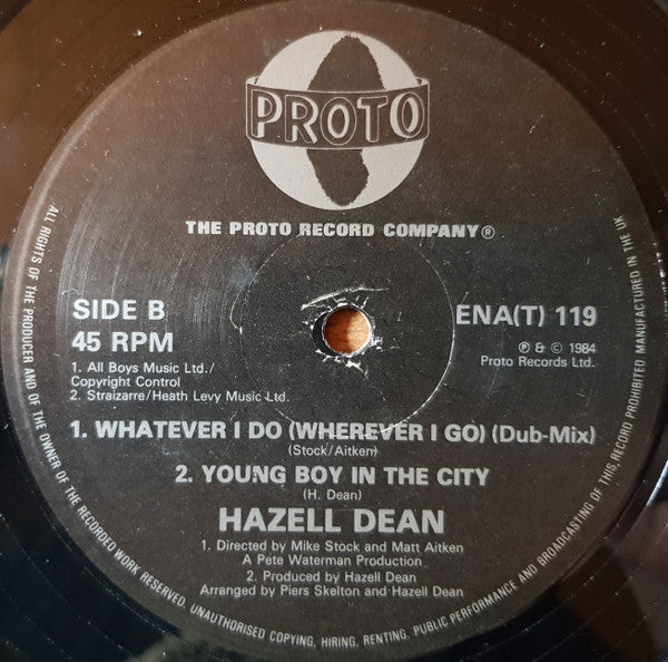 Hazell Dean - Whatever I Do (Wherever I Go)
