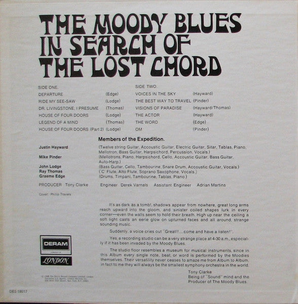 The Moody Blues - In Search Of The Lost Chord