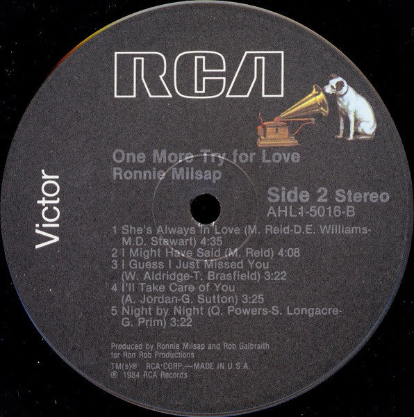 Ronnie Milsap - One More Try For Love