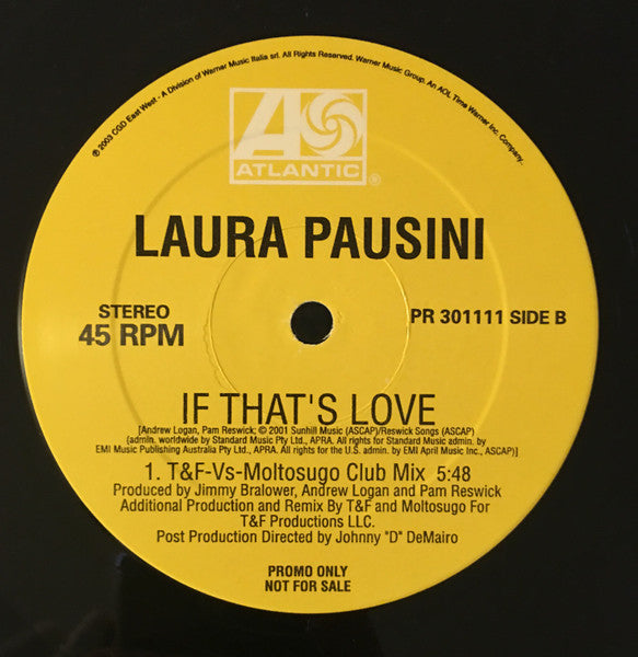 Laura Pausini - If That's Love