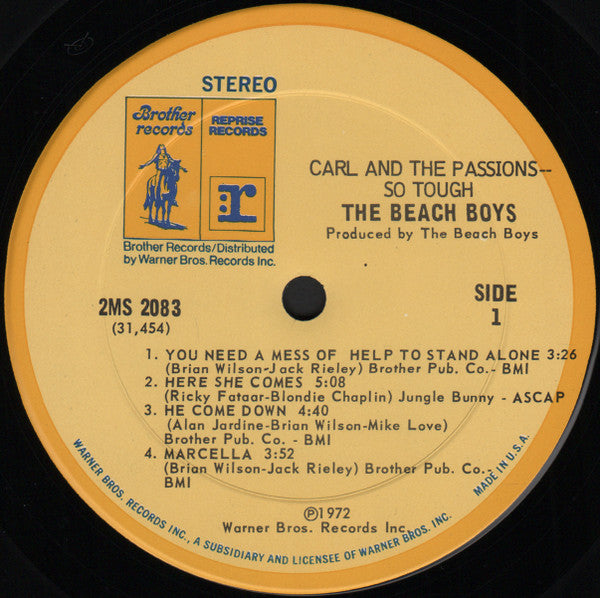 The Beach Boys - Carl And The Passions – So Tough / Pet Sounds