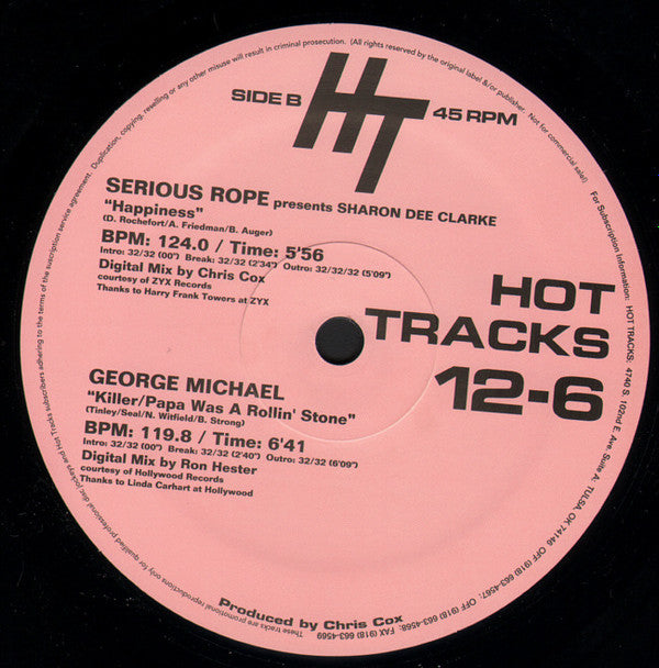 Hot Tracks 12-6