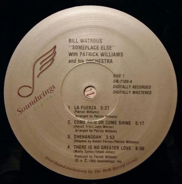 Bill Watrous - Someplace Else