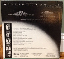 Willie Dixon - Live Backstage Access
