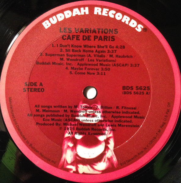 Variations (2) - Café De Paris