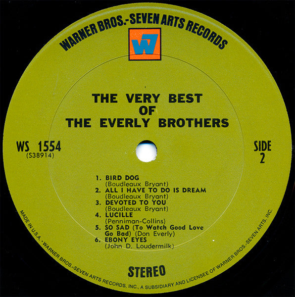 Everly Brothers - The Very Best Of The Everly Brothers
