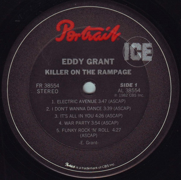 Eddy Grant - Killer On The Rampage