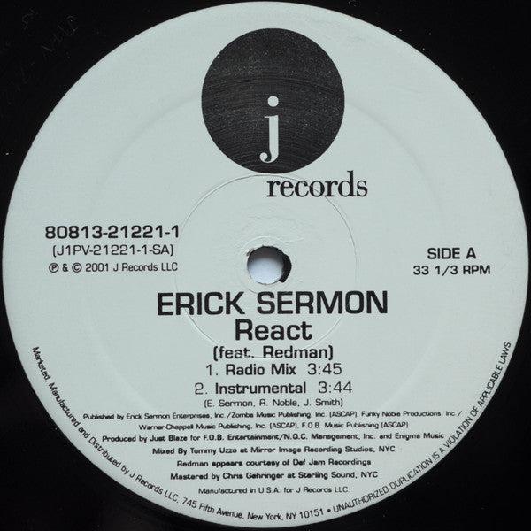 Erick Sermon - React