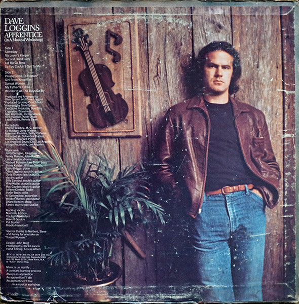 Dave Loggins - Apprentice (In A Musical Workshop)