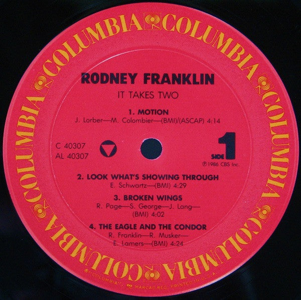 Rodney Franklin - It Takes Two