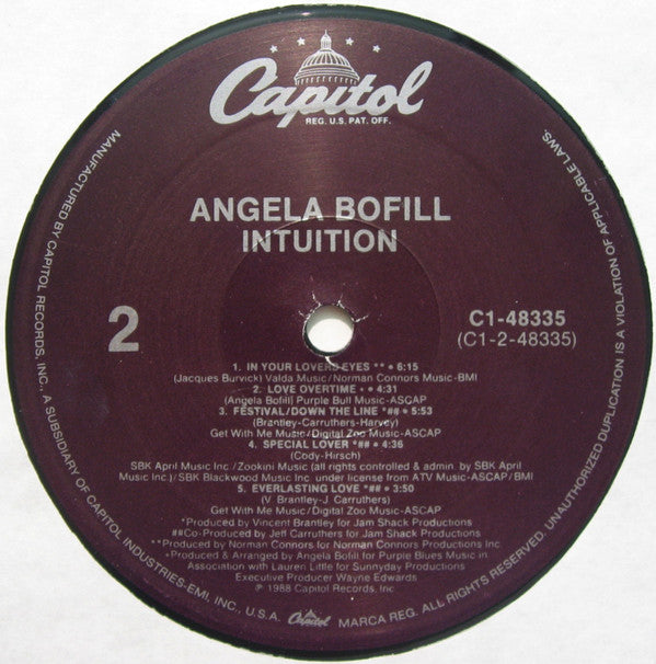 Angela Bofill - Intuition