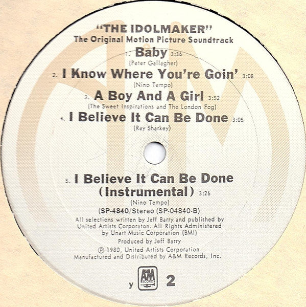 Various - The Idolmaker (Original Motion Picture Soundtrack)