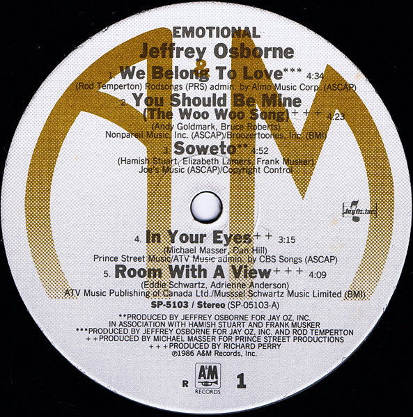 Jeffrey Osborne - Emotional