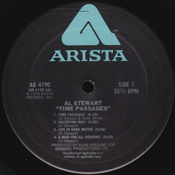 Al Stewart - Time Passages