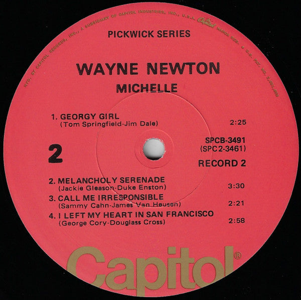 The Wayne Newton 2-Record Show!