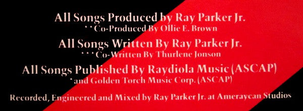 Ray Parker Jr. - Chartbusters