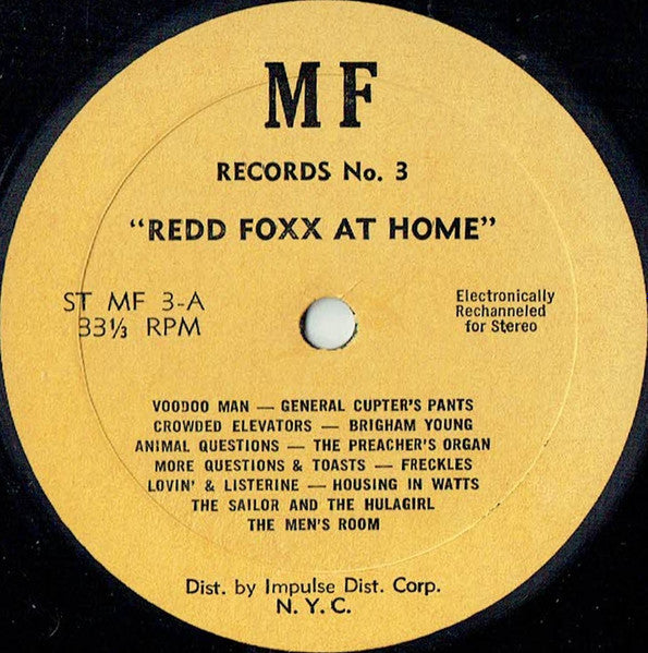Redd Foxx At Home!
