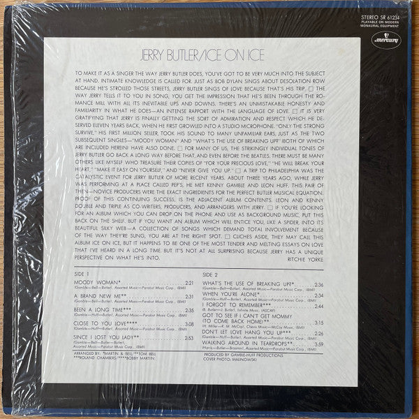 Jerry Butler - Ice On Ice