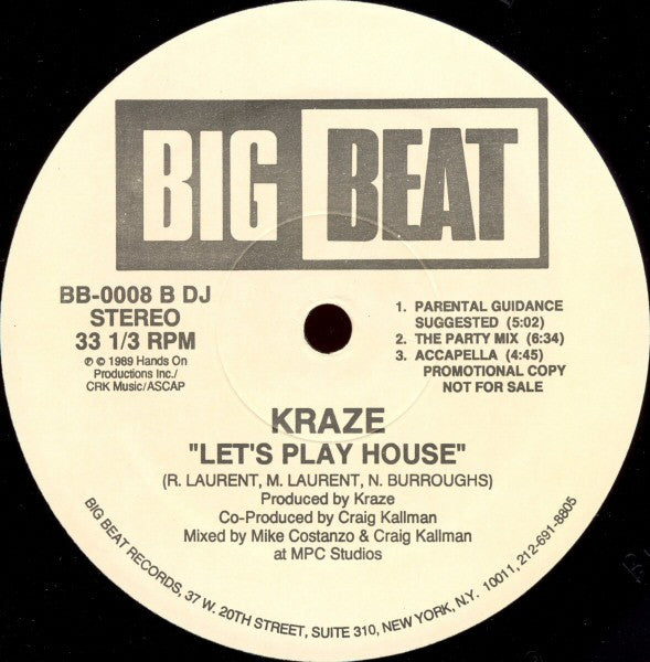 Kraze - Let's Play House