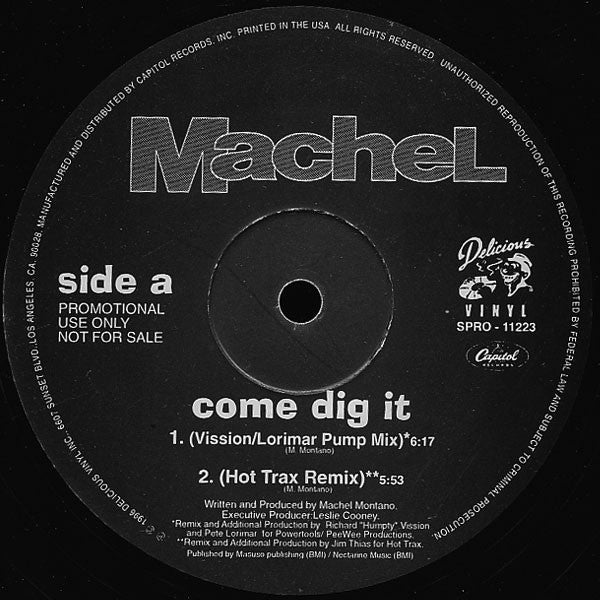 Machel Montano - Come Dig It (Remixes)
