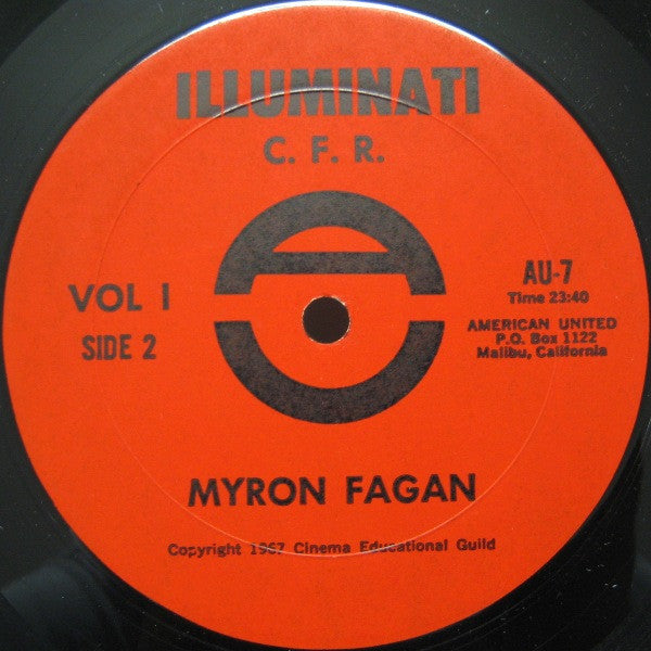 Myron Coureval Fagan - Illuminati - C.F.R. (The Council On Foreign Relations)