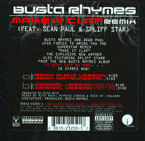 Busta Rhymes - Make It Clap (Remix)