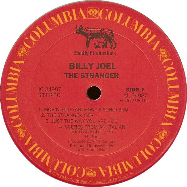 Billy Joel - The Stranger