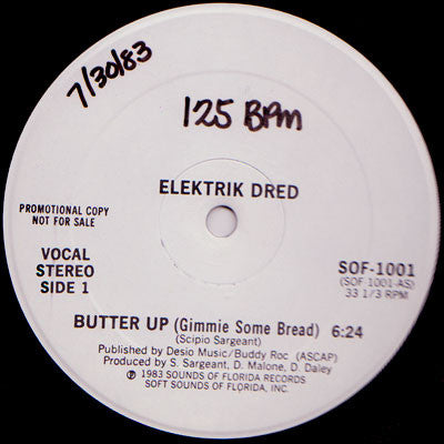 Elektrik Dred - Butter Up (Gimmie Some Bread)