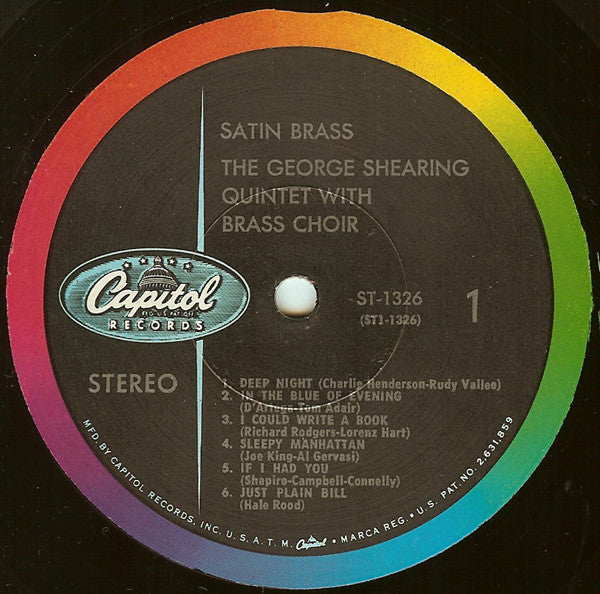 The George Shearing Quintet - Satin Brass