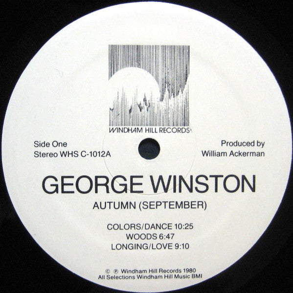 George Winston - Autumn (Piano Solos)