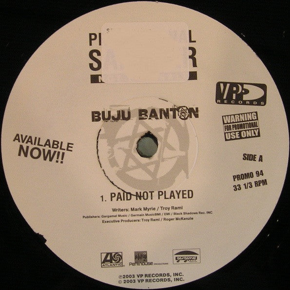 Buju Banton - Paid Not Played / What Am I Gonna Do / Damn